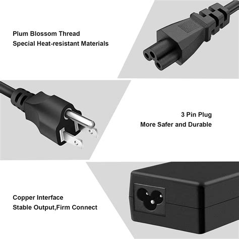 Guy Tech 45w Ac Dc Adapter Compatible For Lenovo Adlx45dlc3a Ac Adapter Charger Free Cord