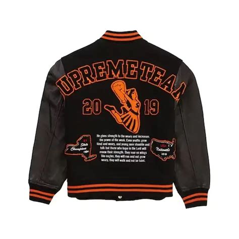 Supreme Team Varsity Jacket Jackets Mob