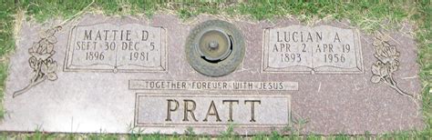 Mattie Demmis Stell Pratt 1896 1981 Find A Grave Memorial