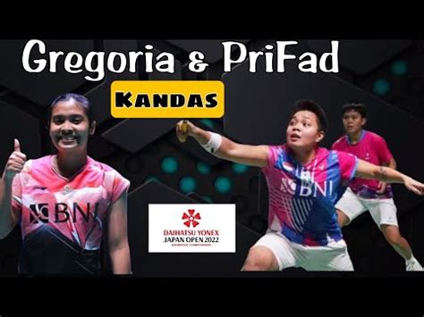 Japan Open Quarter Final Gregoria Apriani Fadia Kandas