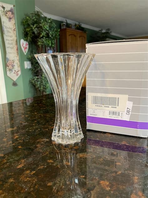 Nib Marquis Waterford Lead Crystal Elliston 7 Inch Etsy