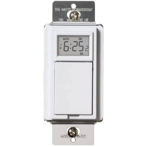 7 Day Programmable Light Switch Timer Manual