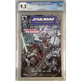 STAR WARS HIGH REPUBLIC ADVENTURES QUEST OF THE JEDI A CGC 9 4