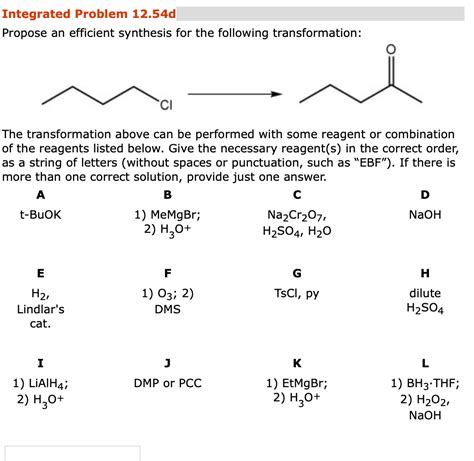 Solved Integrated Problem D Propose An Efficient Chegg