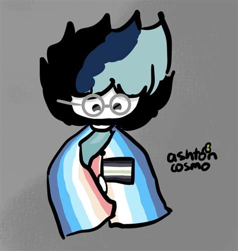 I Drew Myself D The Flag Is The Gay Aroace Flag R Orientedaroace