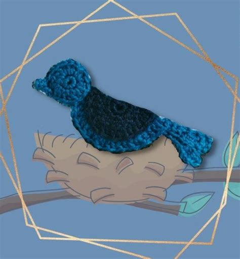 Crochet Bird Applique | AllFreeCrochet.com