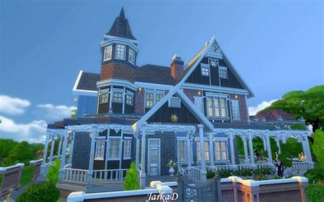 JarkaD Sims 4: Victorian House No.1 • Sims 4 Downloads