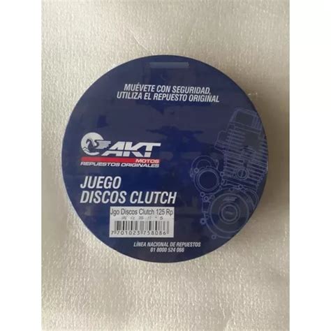 Discos Cluth Nkd 125 Originales Mercleta