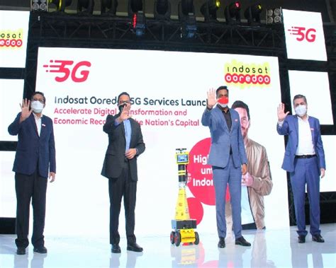 Indosat Ooredoo Launches 5G Service In Jakarta Developing Telecoms