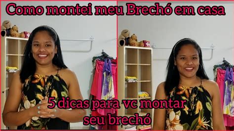 Como montei meu Brechó em casa 5 dicas pra você montar seu Brechó