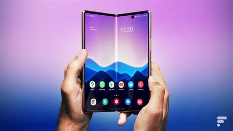 Samsung Galaxy Z Fold 3 La Piste Dune Caméra Sous Lécran Refait