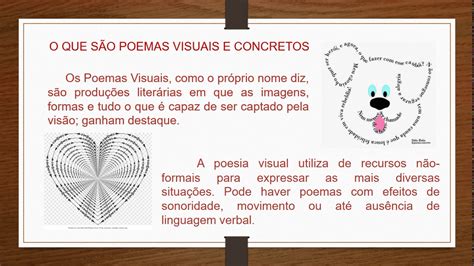 O Que é Poema Visual - O Que é Poema Concreto - GITEDU