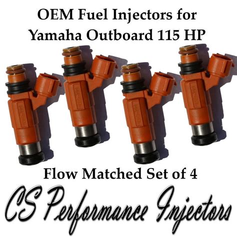 OEM Marine Fuel Injectors INP 771 CDH 210 For Yamaha Outboard 115 HP