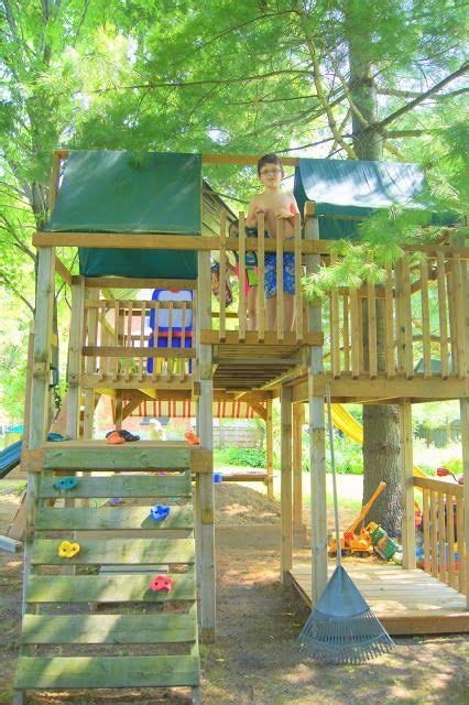 DIY Play Structure - Ideas & Fun! | Swing set diy, Play structure, Structures