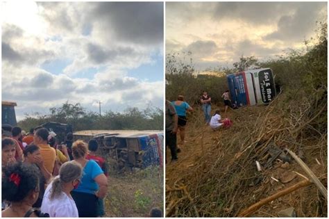 Ônibus que levava romeiros do Piauí sofre grave acidente em Pernambuco