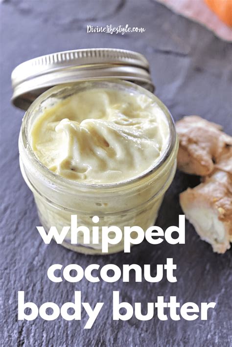 How To Make Whipped Coconut Body Butter Lotion Divine Lifestyle