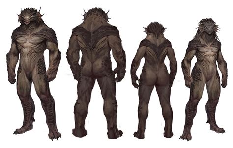 Dragonborn Body Concept Art Baldur S Gate III Art Gallery