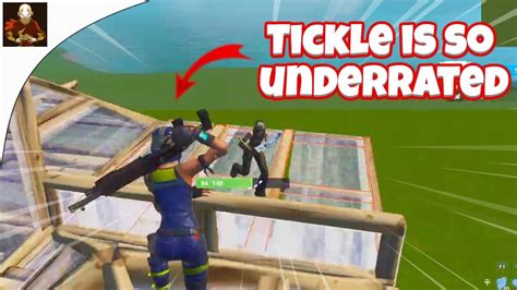 Tickle Shows Off His Speed In V Buildfight Fortnite Token Wager