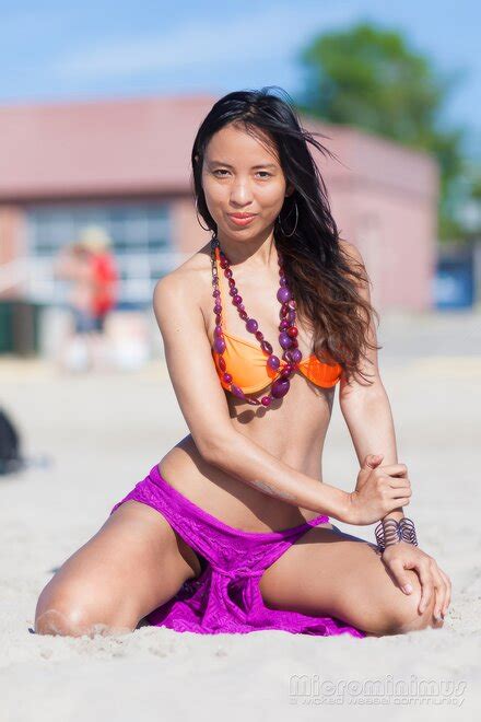 Bikini Model Hot Asian AI Enhanced HelloSummer Topaz Faceai Enhance X Porn Pic