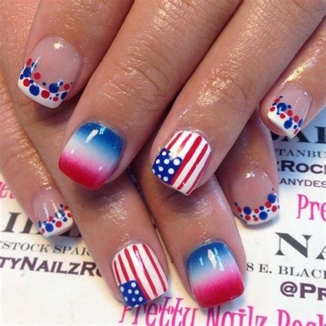 Fourth Of July Nails Nail Designs 2014 Cute Nail Designs July 4th