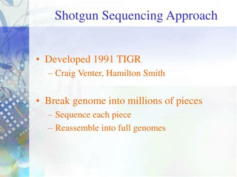 Ppt Topics In Nano Biotechnology Human Genome Project Lecture 12 Powerpoint Presentation