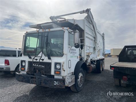 Mack Mr X Coe Front Loader Cami N Recolector De Residuos