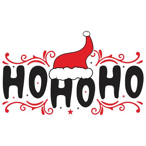 Ho Ho Ho Merry Christmas Shirt Print Template Funny Xmas Shirt Design