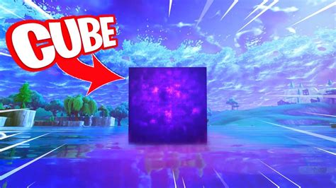 Wat Doet De Cube In Loot Lake Fortnite Battle Royale Youtube