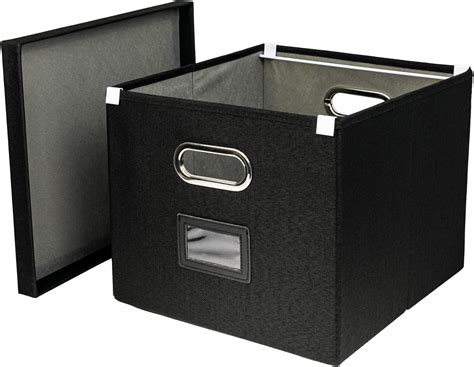 Hmf Storage Box With Lid For Din A Hanging Files Suitable For Kallax