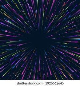 Radial Lines Explosion Effect Abstract Star Stock Vector (Royalty Free ...