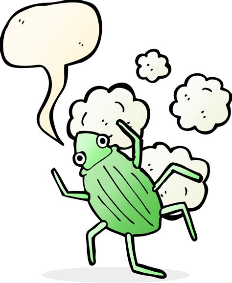 cartoon bug with speech bubble 12299829 Vector Art at Vecteezy