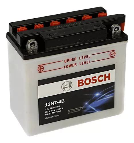 Bateria Moto Bosch 12n7 4b Cuotas sin interés