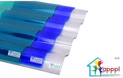 V Lite Polycarbonate Corrugated Profile Sheet Mm In Indore Adinath