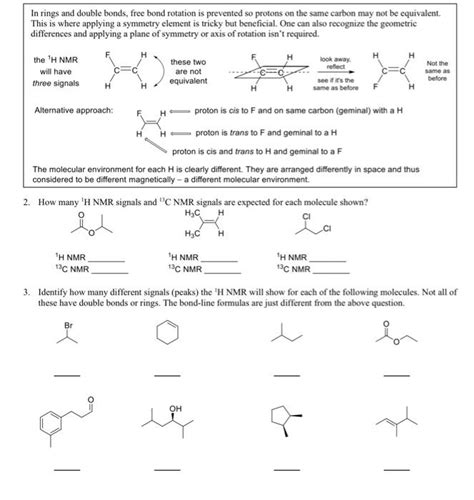 Solved In rings and double bonds, free bond rotation is | Chegg.com