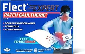 IBSA Pharma Flect Expert Patch Gaulthérie 5 Patchs Courbatures