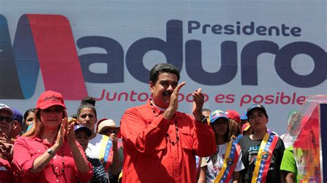 El Dictador Venezolano Nicolás Maduro Comenzó La Campaña Para Las