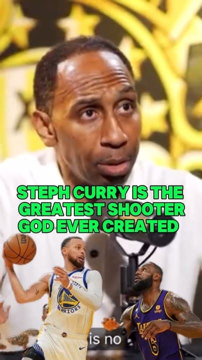 Steph Curry Is The Greatest Shooter In The History Of The Game