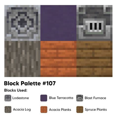 Oak Wood Color Palette Minecraft Luise Justice