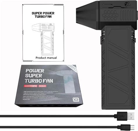 Amazon Mini Turbo Jet Fan Rpm Turbo Blower Jet Fan Violent