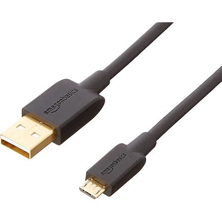 Amazon Basics Usb A Male To Micro B Cable Feet Black Pack