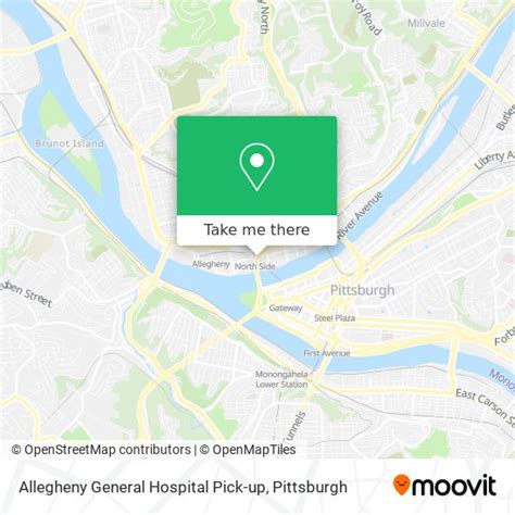 Allegheny General Hospital Map