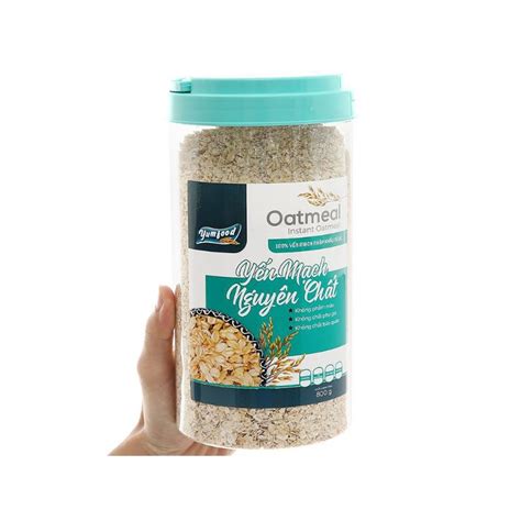 [Date Mới] Yến mạch nguyên chất Yumfood hũ 800g - XHB | Shopee Việt Nam
