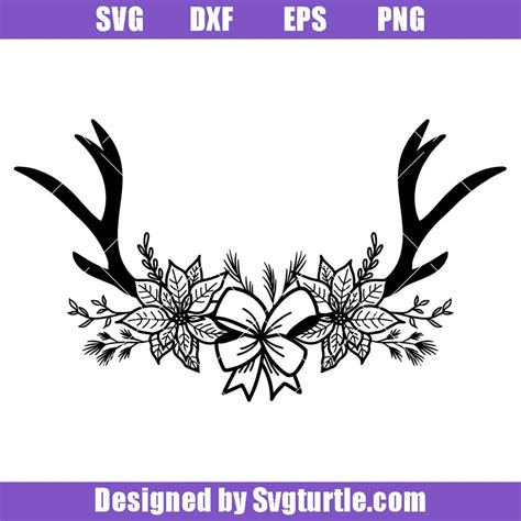 Reindeer Antlers Svg Ubicaciondepersonas Cdmx Gob Mx