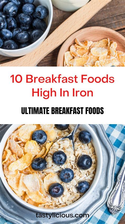 10 Breakfast Foods High In Iron Ultimate Breakfast Foods