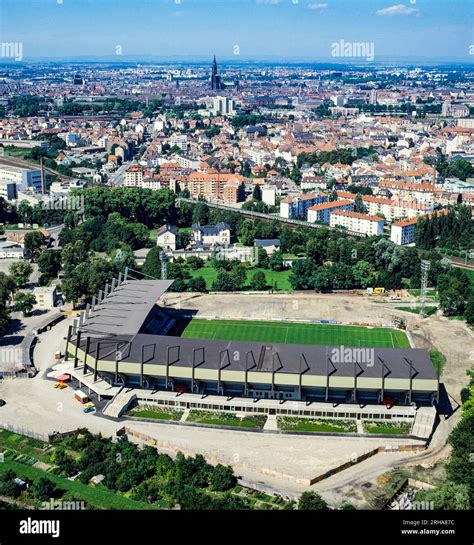 Strasbourg, Stade de la Meinau, Racing Club football stadium, city ...