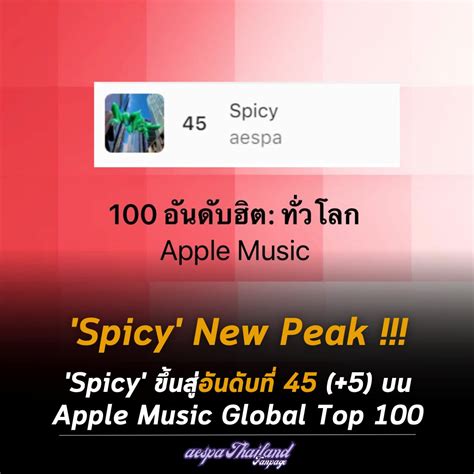 AESPA THAILAND on Twitter RT aespaTH Fanpage Spicy ขนส