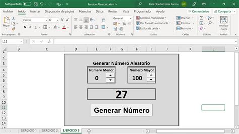 Funci N Aleatorio De Excel Como Usarla Y Crear Formularios Que