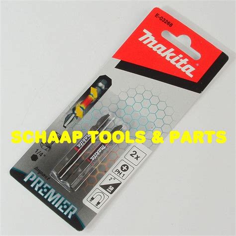 Makita Bit Slagschroefbit Ph X Mm Impact Premier Per Verpakt E