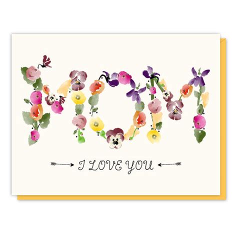 I Love You Mom Card – Driscoll Design