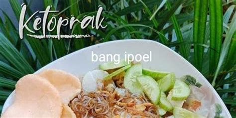 Daftar Harga Menu Delivery Ketoprak Gado Gado Dan Lontong Sayur Mas